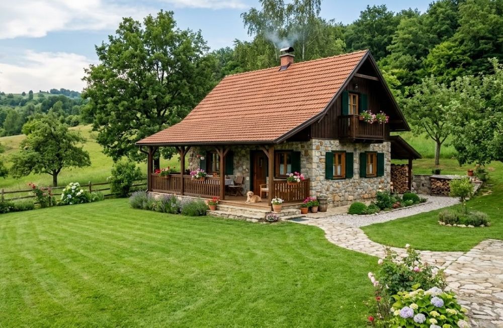 Lepo sređena vikendica